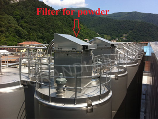 filter for silos